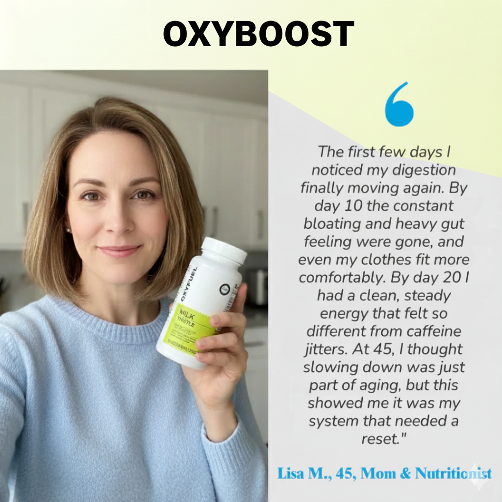 OxyBoost Milk Thistle Liver Detox & Colon Cleanse
